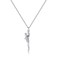 Mom and kid Necklace Silver